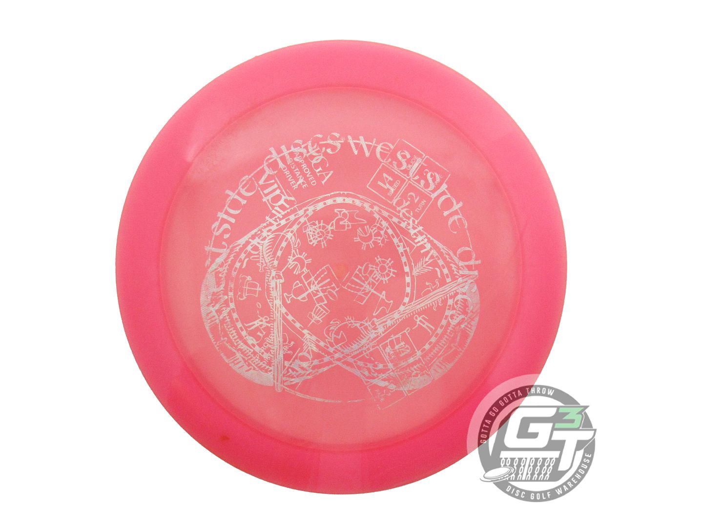 USED Westside Discs X-OUT VIP Destiny 171g Pink Distance Driver Golf Disc
