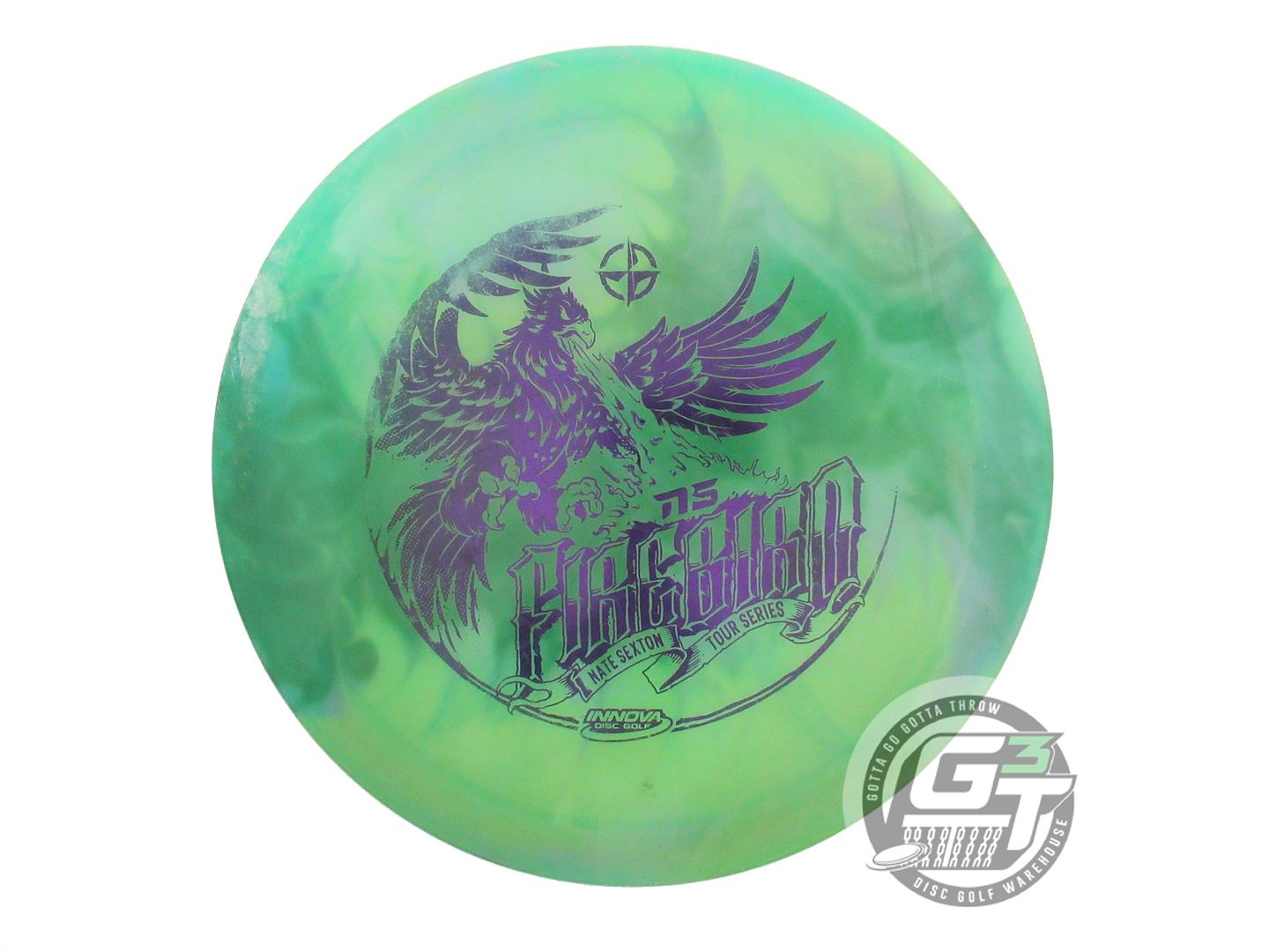 USED Innova [SEXTON] Glow Champion Firebird 173g Seafoam HOME DYED Driver Disc