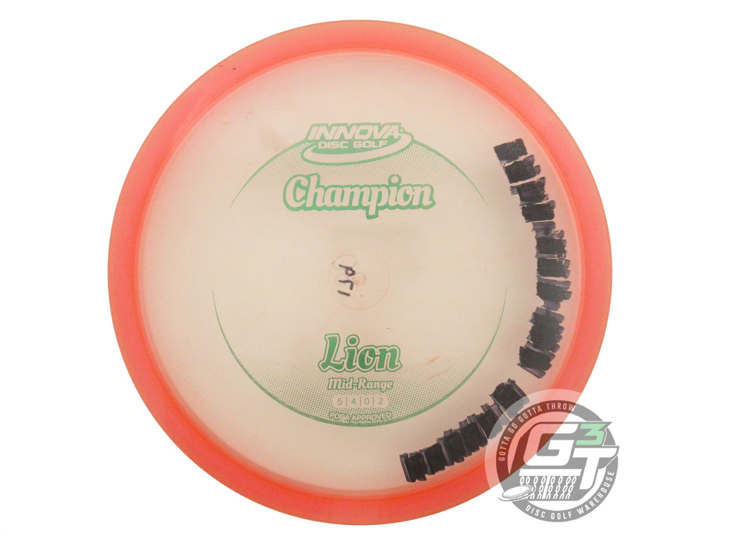USED Innova Champion Lion 179g Pink Lime Foil Midrange Golf Disc