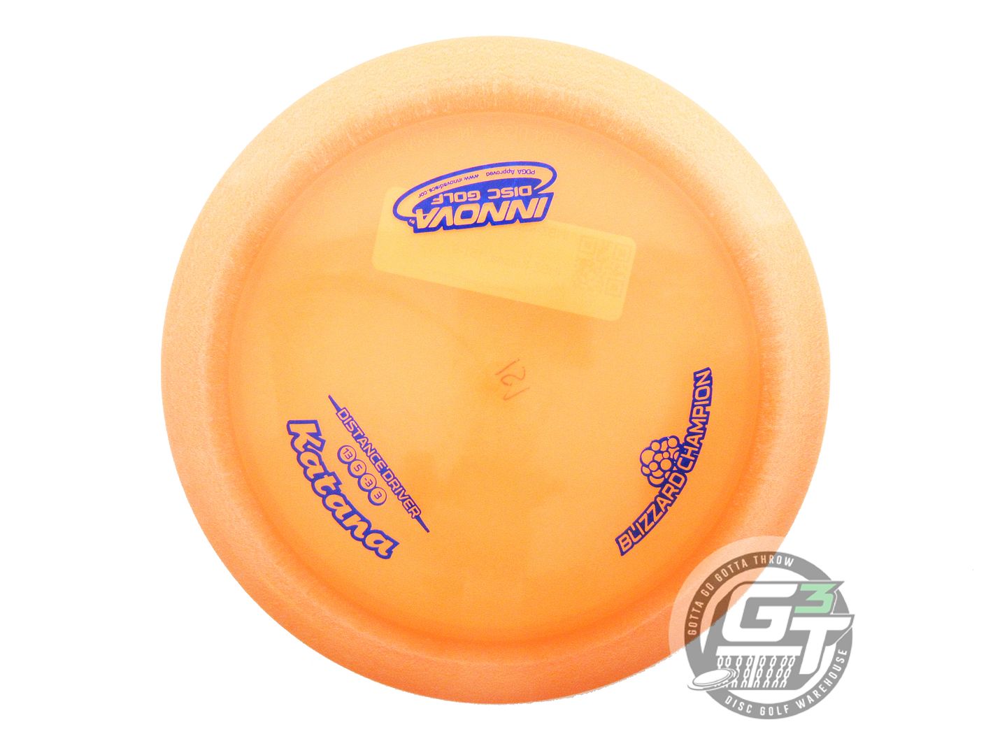 Innova Blizzard Champion Katana Distance Driver Golf Disc (Individually Listed)