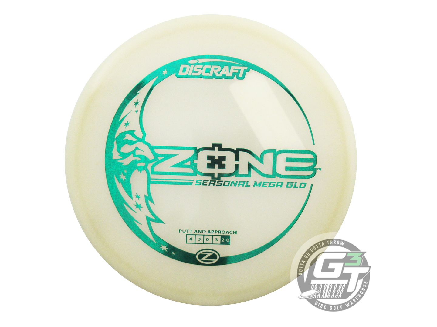 Discraft Seasonal Mega Glo Z Zone Putter Golf Disc (Individually Listed)