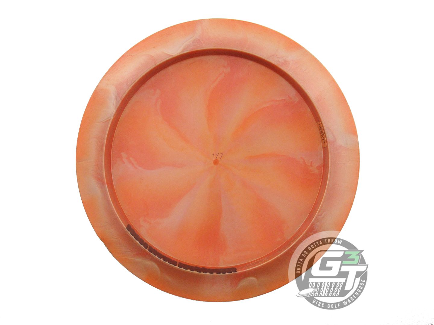 USED Discraft [LEDGESTONE] Titanium Nuke 177g Orange Distance Driver Golf Disc