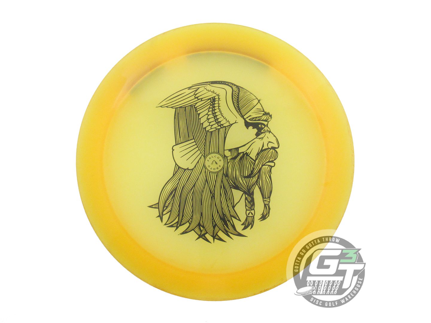 USED Prodigy Discs [LEIVISKA] PROTO 400 Falcor 176g Yellow Distance Driver Disc