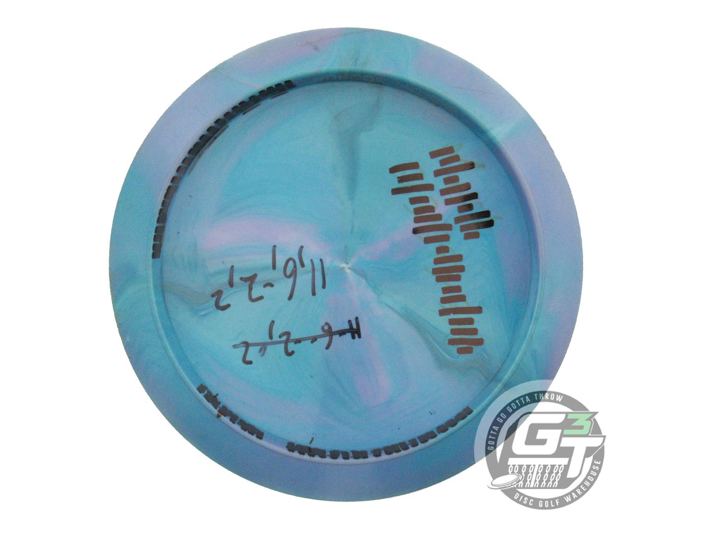 USED Discraft [MANDUJANO] Swirl ESP Scorch 174g Purple-Teal Distance Driver Disc