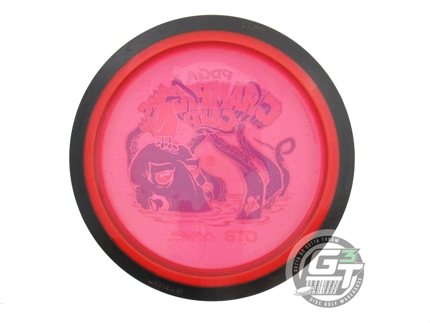 USED MVP Disc Sports [CHAMPIONS] Particle Glow Proton Wave 172g Red Driver Disc