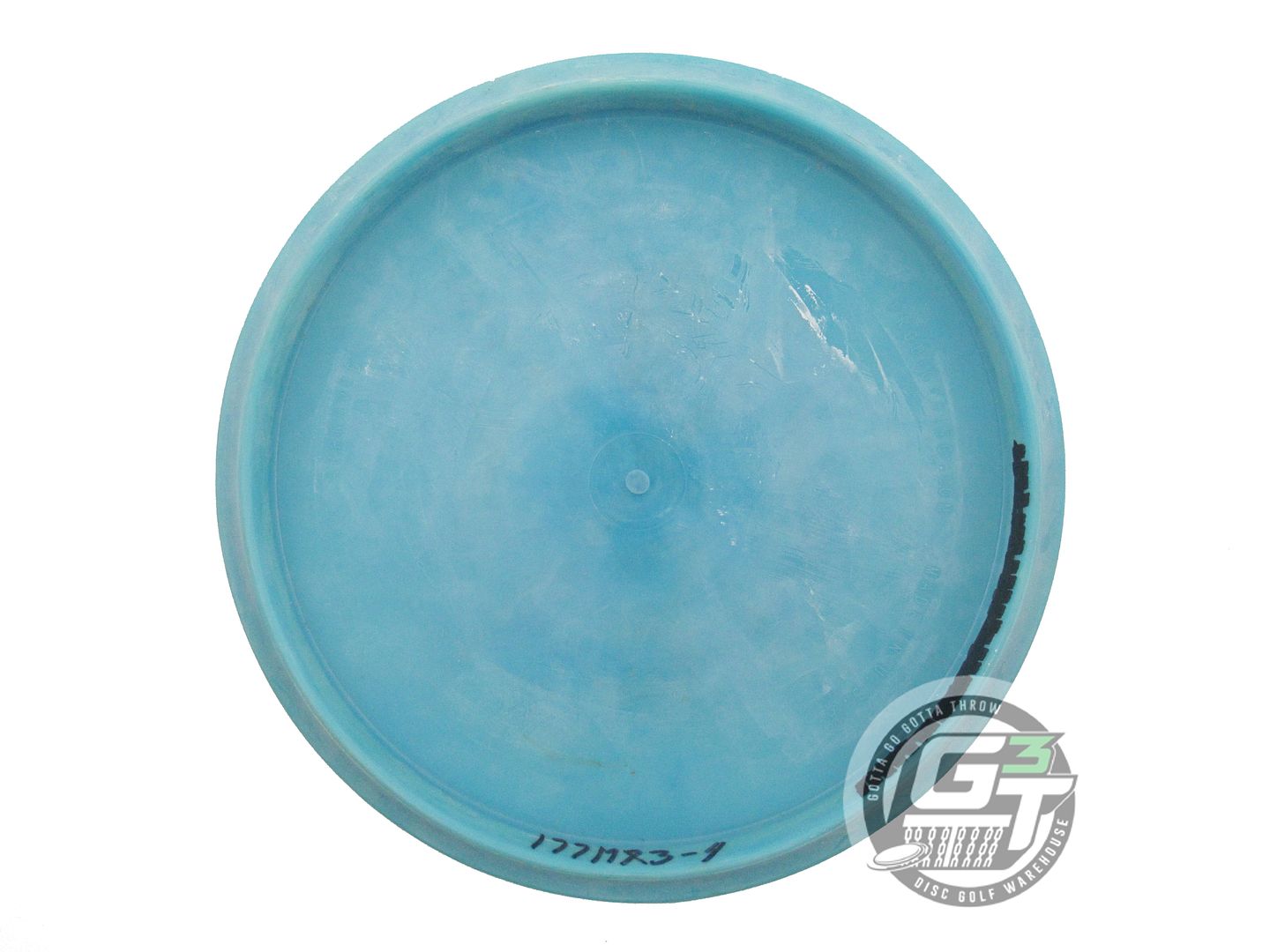 USED Prodigy Discs 400 MX3 177g Teal Black Stamp CHALKY Midrange Golf Disc