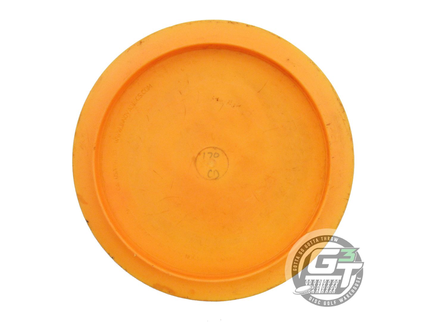 USED DiscMania P-Line CD 170g Orange Silver Foil OOP Fairway Driver Golf Disc