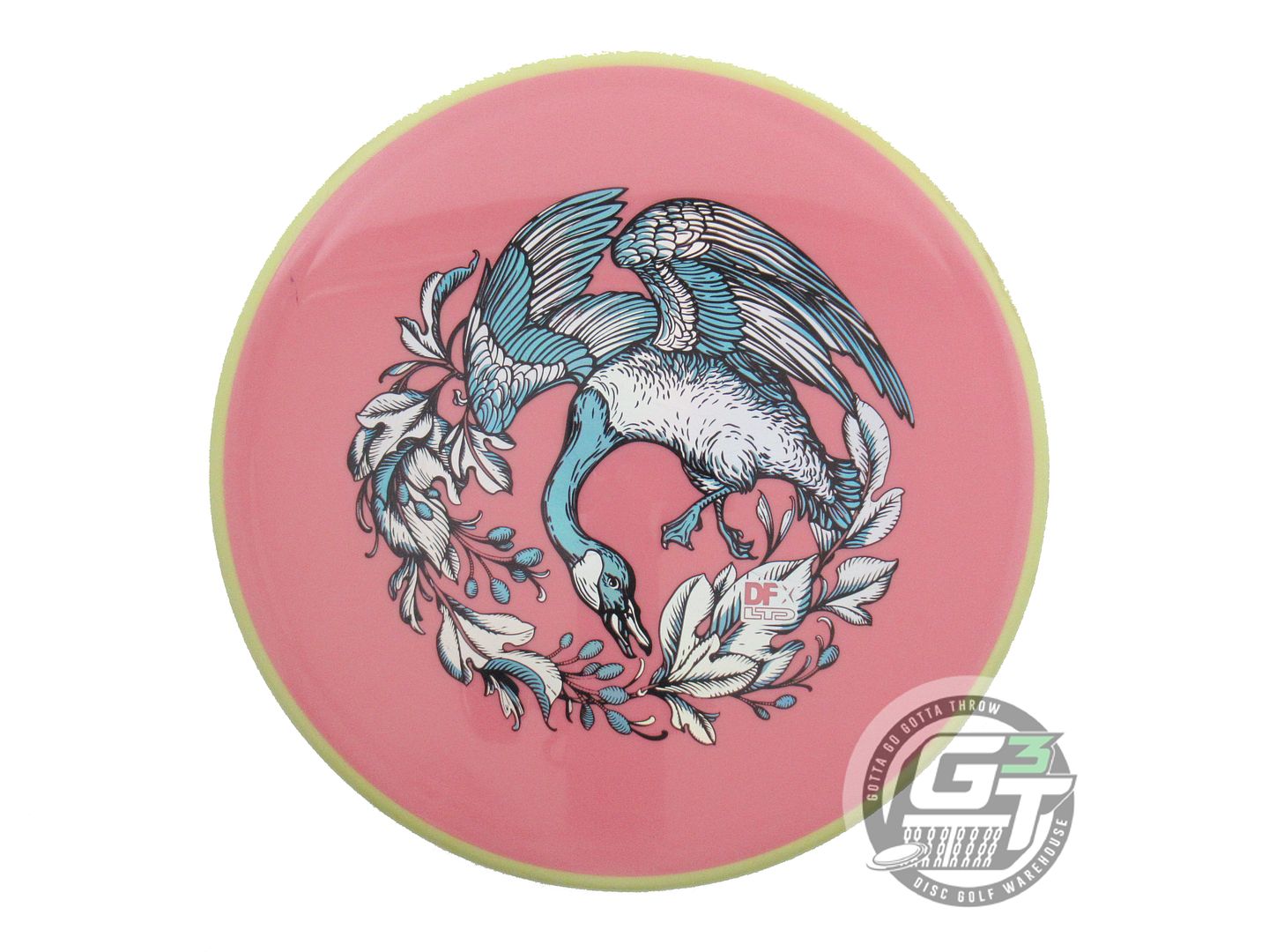 USED Axiom Discs [DFX] Neutron Tempo 170g Pink Lime Rim Midrange Golf Disc