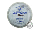 USED Innova [SALONEN] Swirled Star Destroyer 159g Gray Distance Driver Golf Disc