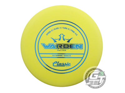 Dynamic Discs Classic Soft Warden Putter Golf Disc (Individually Listed)