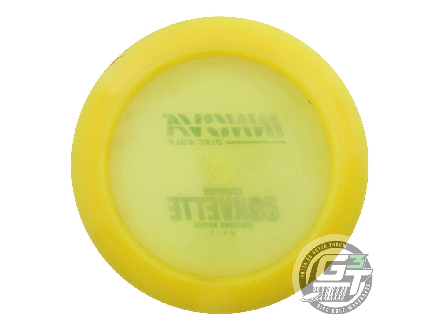 USED Innova Champion Corvette 175g Yellow Green Foil Distance Driver Golf Disc