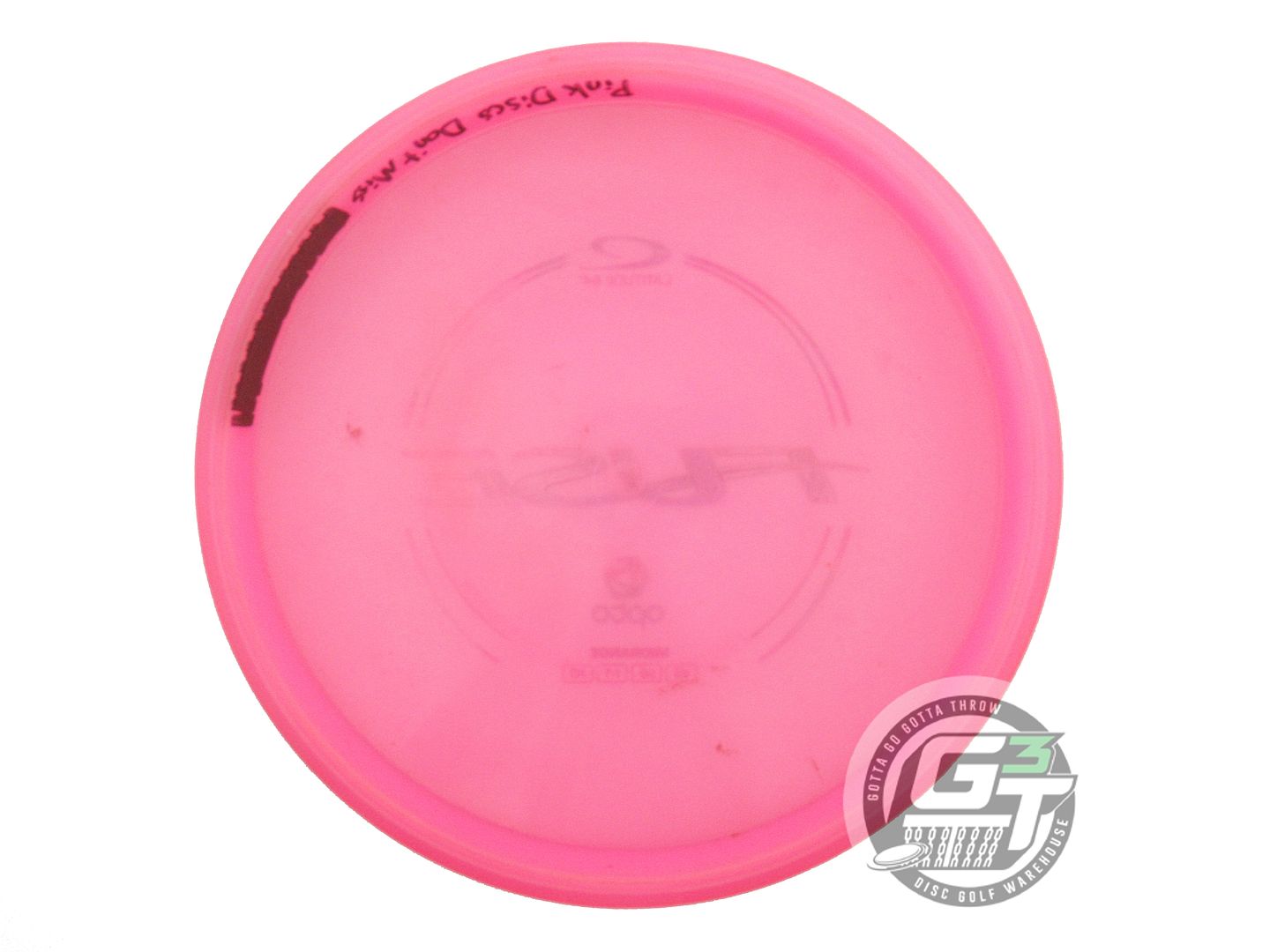 USED Latitude 64 Opto Fuse 180g Pink Rainbow Foil Midrange Golf Disc