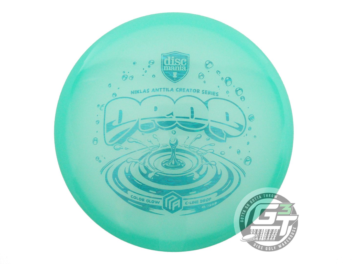 USED DiscMania [ANTTILA] Glow C-Line Drop 174g Seafoam Teal Foil Putter Disc