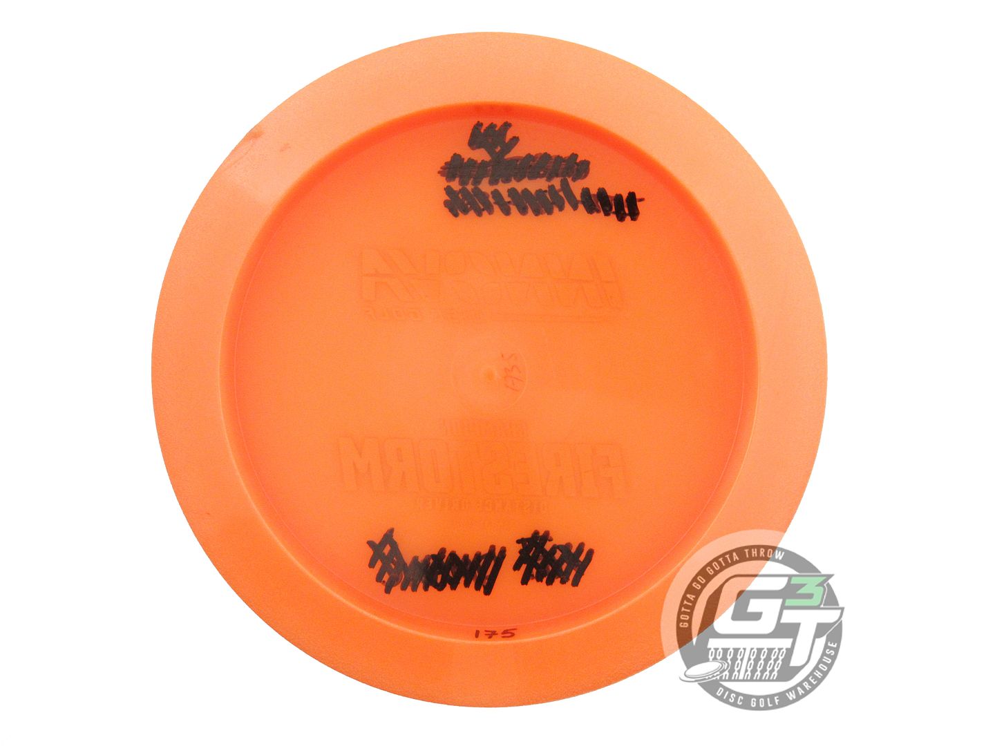 USED Innova Champion Firestorm 175g Orange Aqua Foil Distance Driver Golf Disc