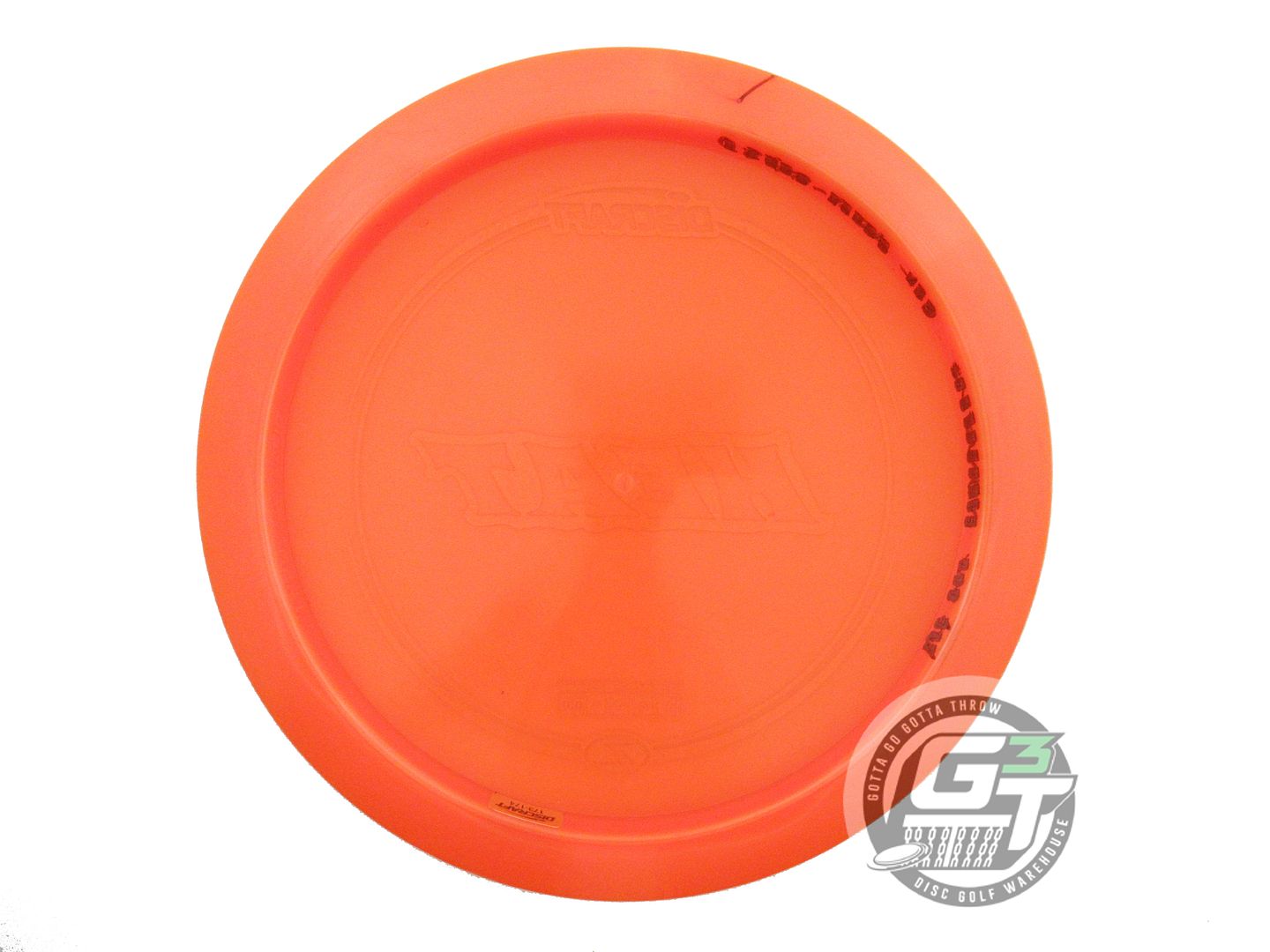 USED Discraft Z Heat 175g Orange Silver Shatter Foil Distance Driver Golf Disc