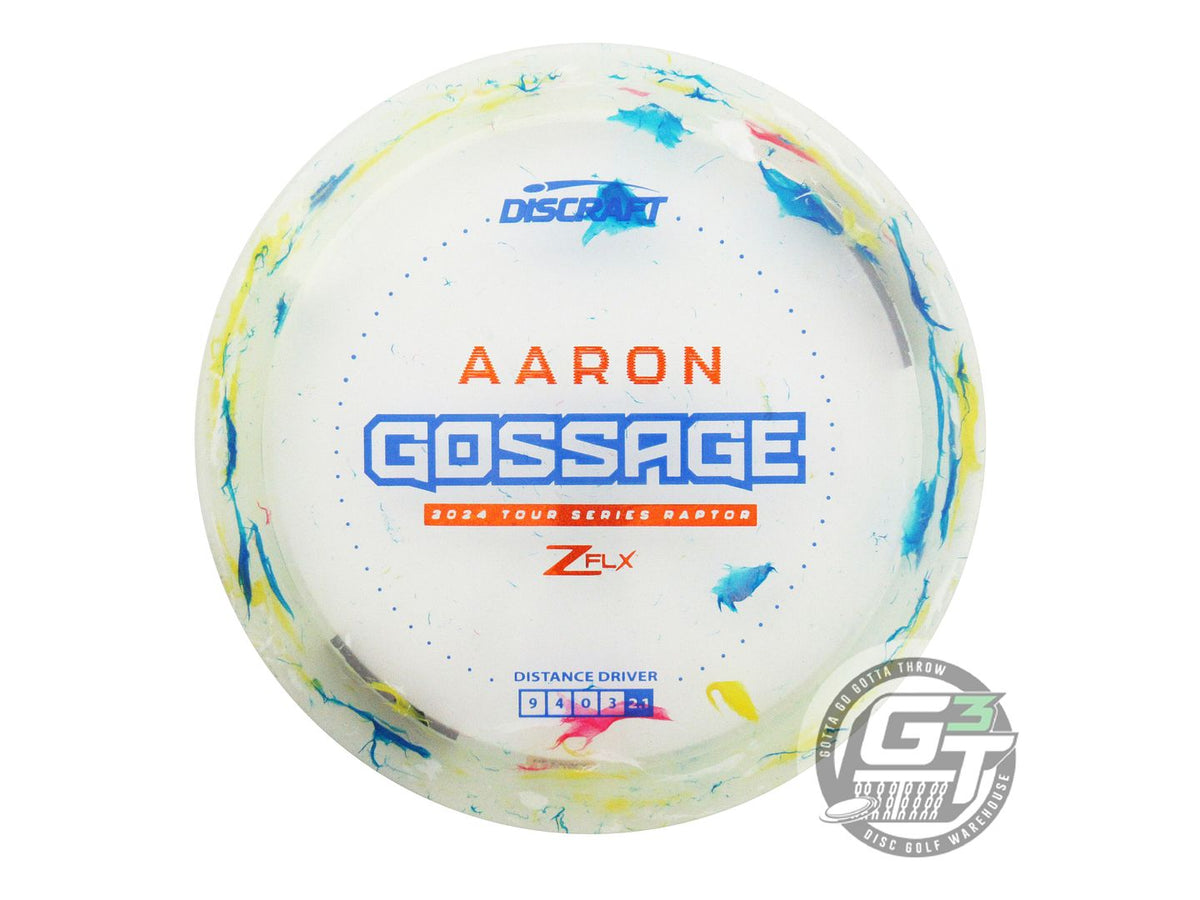 USED Discraft [GOSSAGE] Jawbreaker Z FLX Raptor 175g Blue Stamp Driver Golf Disc