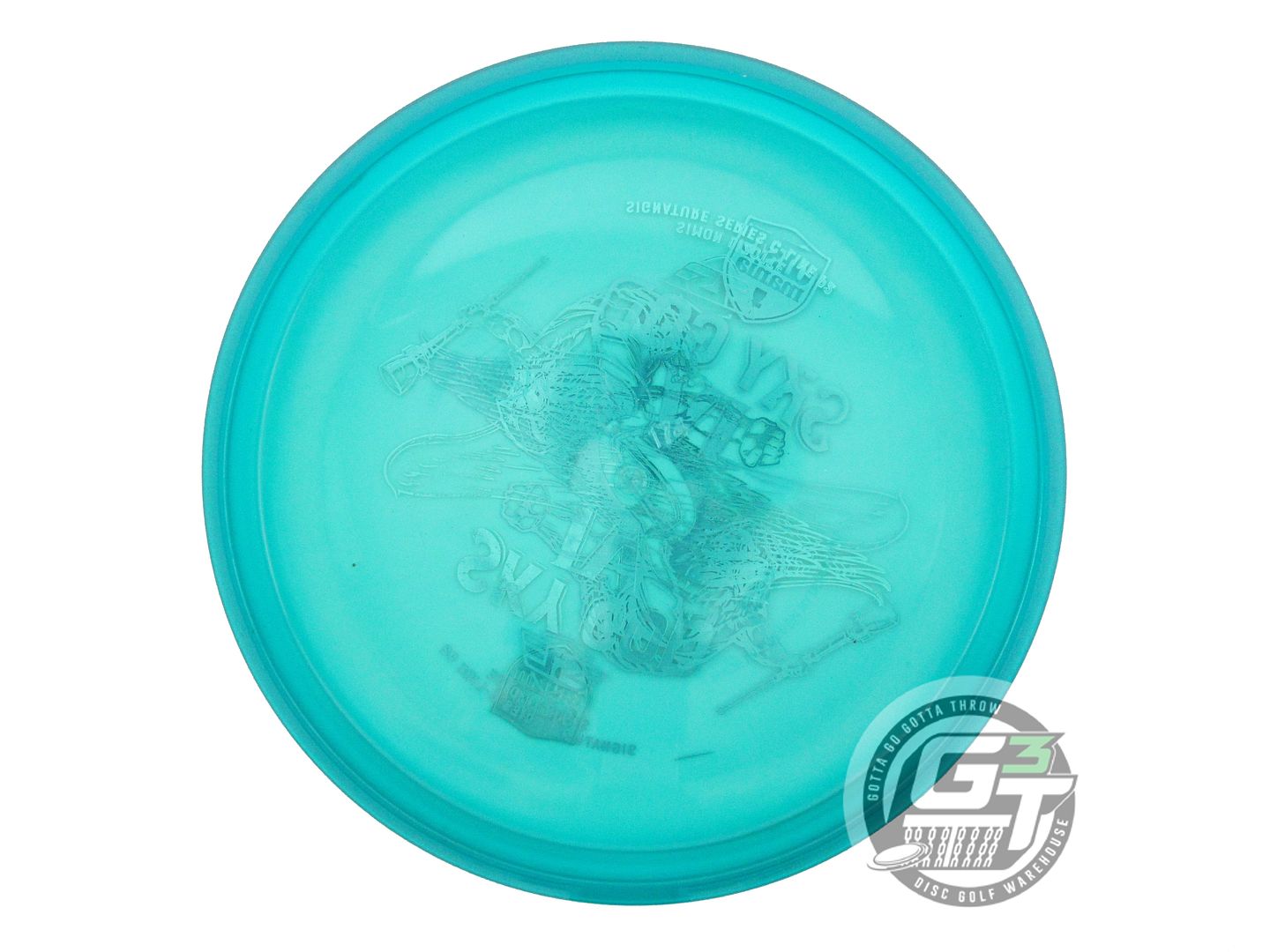 NOS DiscMania X-OUT SKY GOD 4 C-Line P2 174g Blue Putter Golf Disc