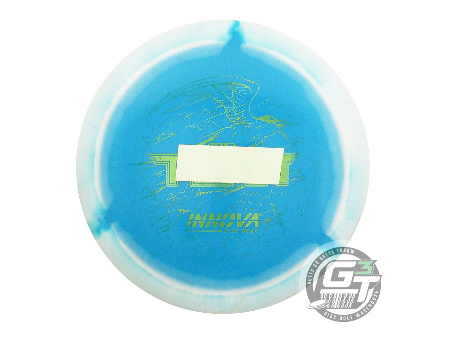 USED Innova Halo Star Tern 163g White-Teal GLOW TAPE Distance Driver Golf Disc