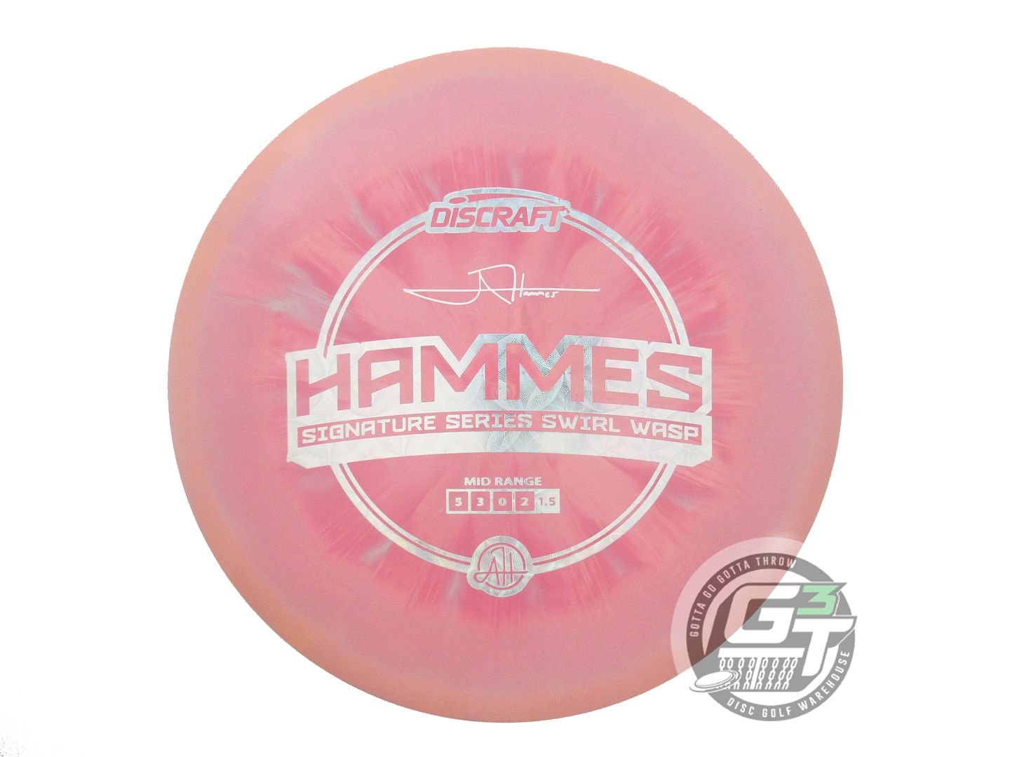 Discraft Limited Edition 2023 Signature Series Adam Hammes Swirl ESP Wasp Midrange Golf Disc (Individually Listed)