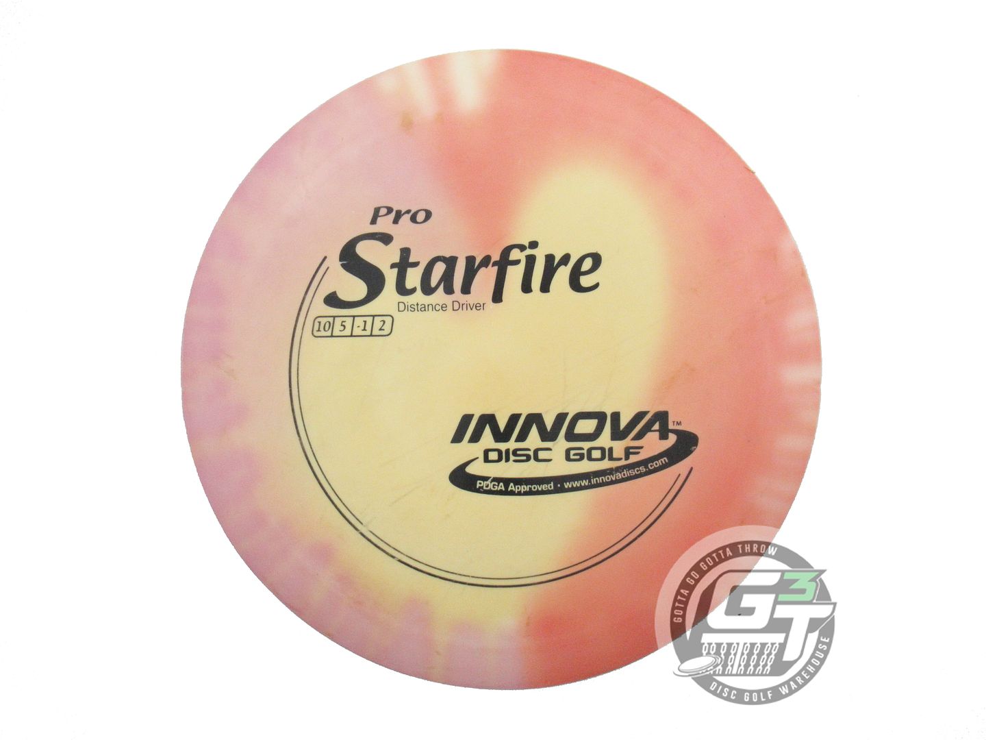 USED Innova I-DYE Pro Starfire 175g Heart Burst Distance Driver Golf Disc