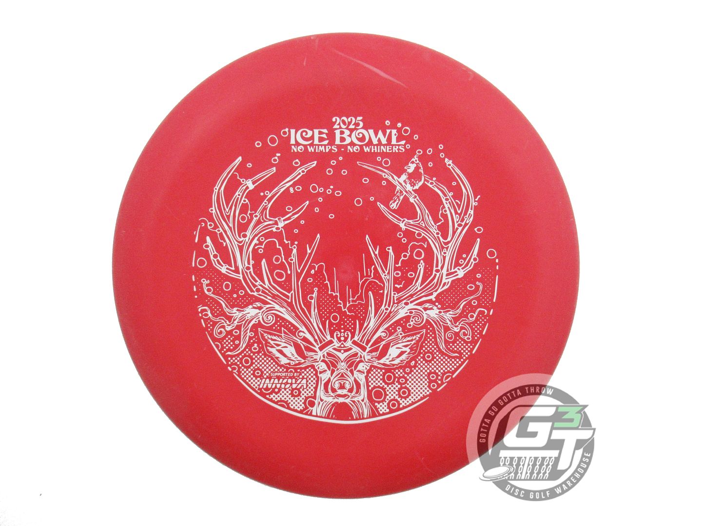 USED Innova [ACE RACE] DX Aviar 169g Red White Stamp Putter Golf Disc