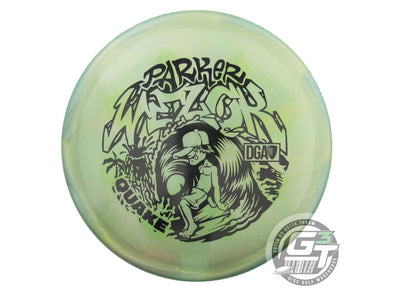 DGA Limited Edition 2024 Tour Series Parker Welck Swirl Tour Series Quake Midrange Golf Disc  (Individually Listed)
