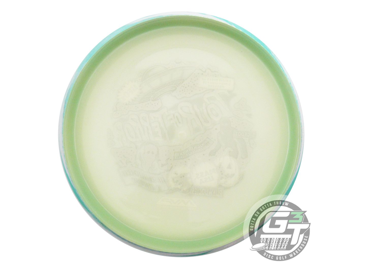 NOS Axiom Discs [LIZOTTE] Eclipse Glow Proton Pixel 173g Seafoam Rim Putter Disc