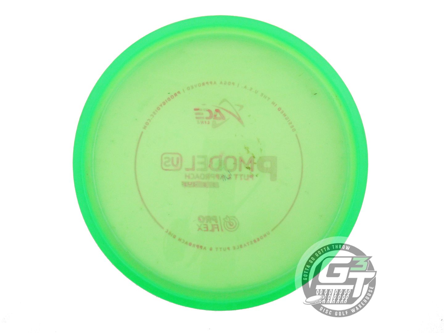 USED Prodigy Discs ProFlex P Model US 174g Green Putter Golf Disc