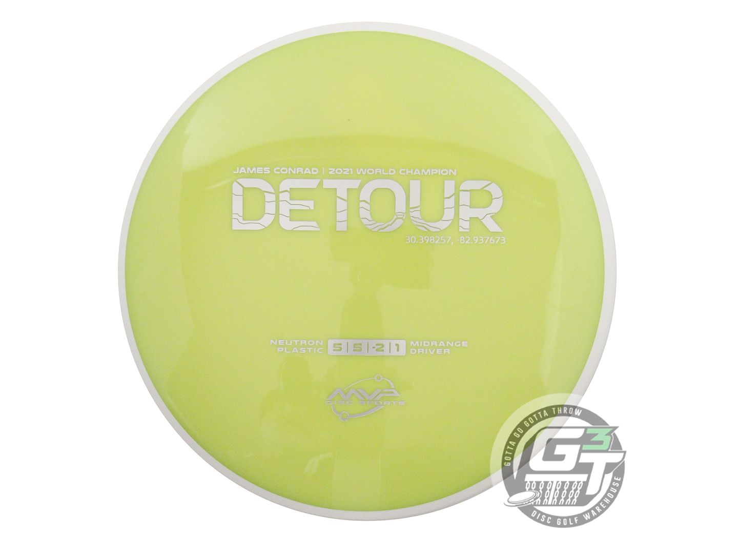 MVP Neutron Detour [James Conrad 1X] Midrange Golf Disc (Individually Listed)