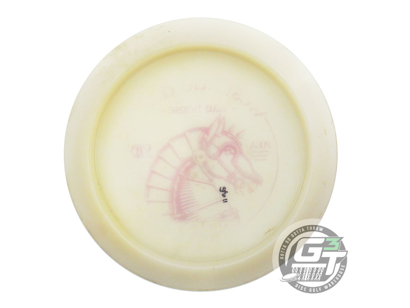 USED Westside Discs VIP War Horse 173g White Pink Foil Distance Driver Golf Disc
