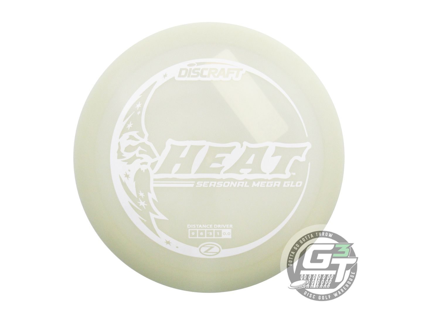 Discraft Seasonal Mega Glo Z Heat Distance Driver Golf Disc (Individually Listed)