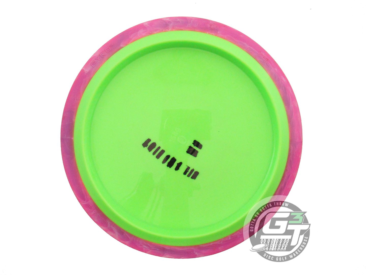 USED Axiom Discs Neutron Panic 168g Dayglow Pink Rim Distance Driver Disc