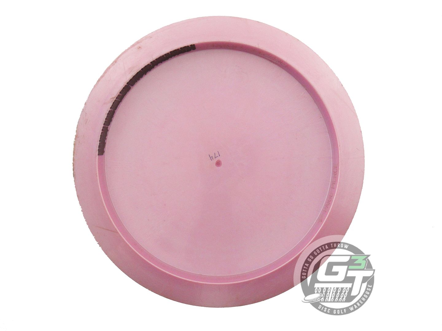 USED Discraft [PIERCE] Titanium Drive 174g Pink Rainbow Foil Driver Golf Disc