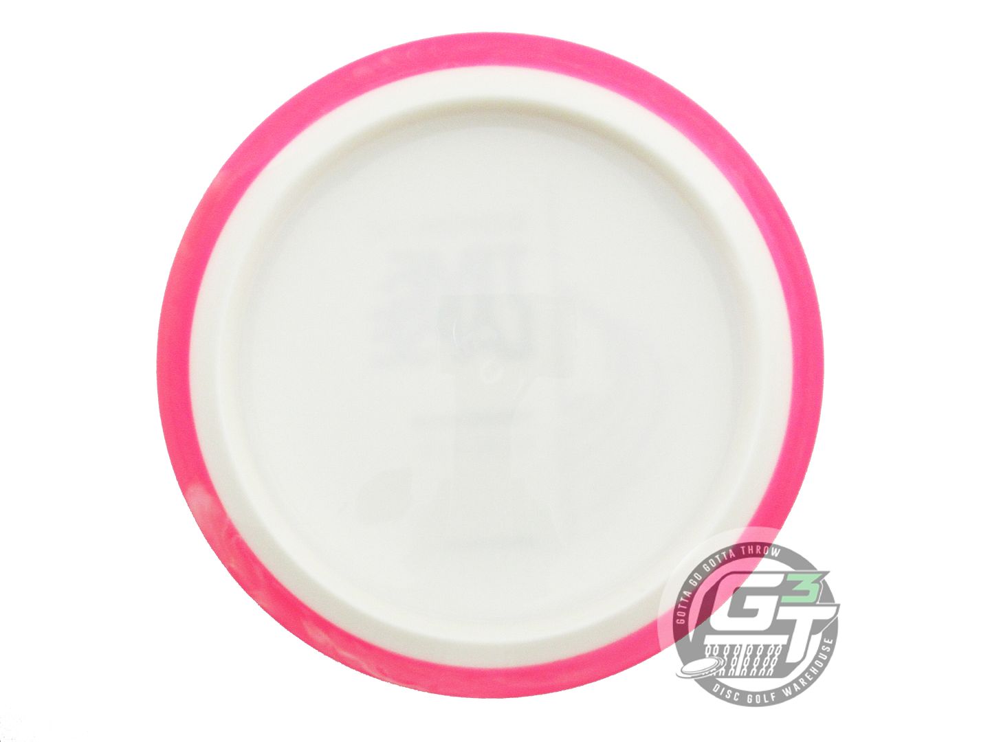 USED Axiom Discs Neutron Time Lapse 172g White Pink Rim Driver Golf Disc