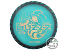 USED Discraft FuZed BuzzzSaw Buzzz 174g Blue Gold Holo Foil Midrange Golf Disc