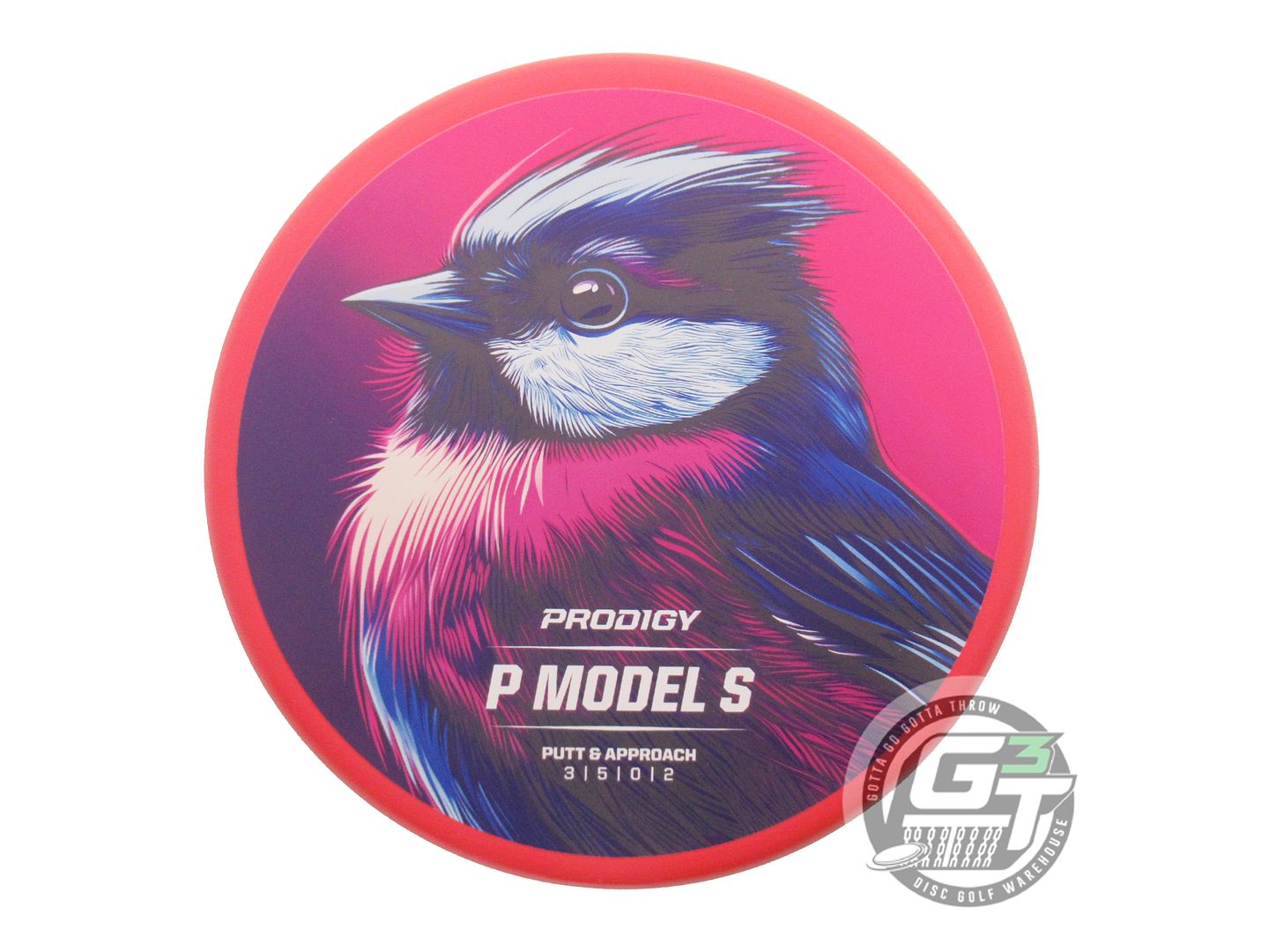 Prodigy Retroflight Series Color Print Base Grip P Model S Putter Golf Disc (Individually Listed)