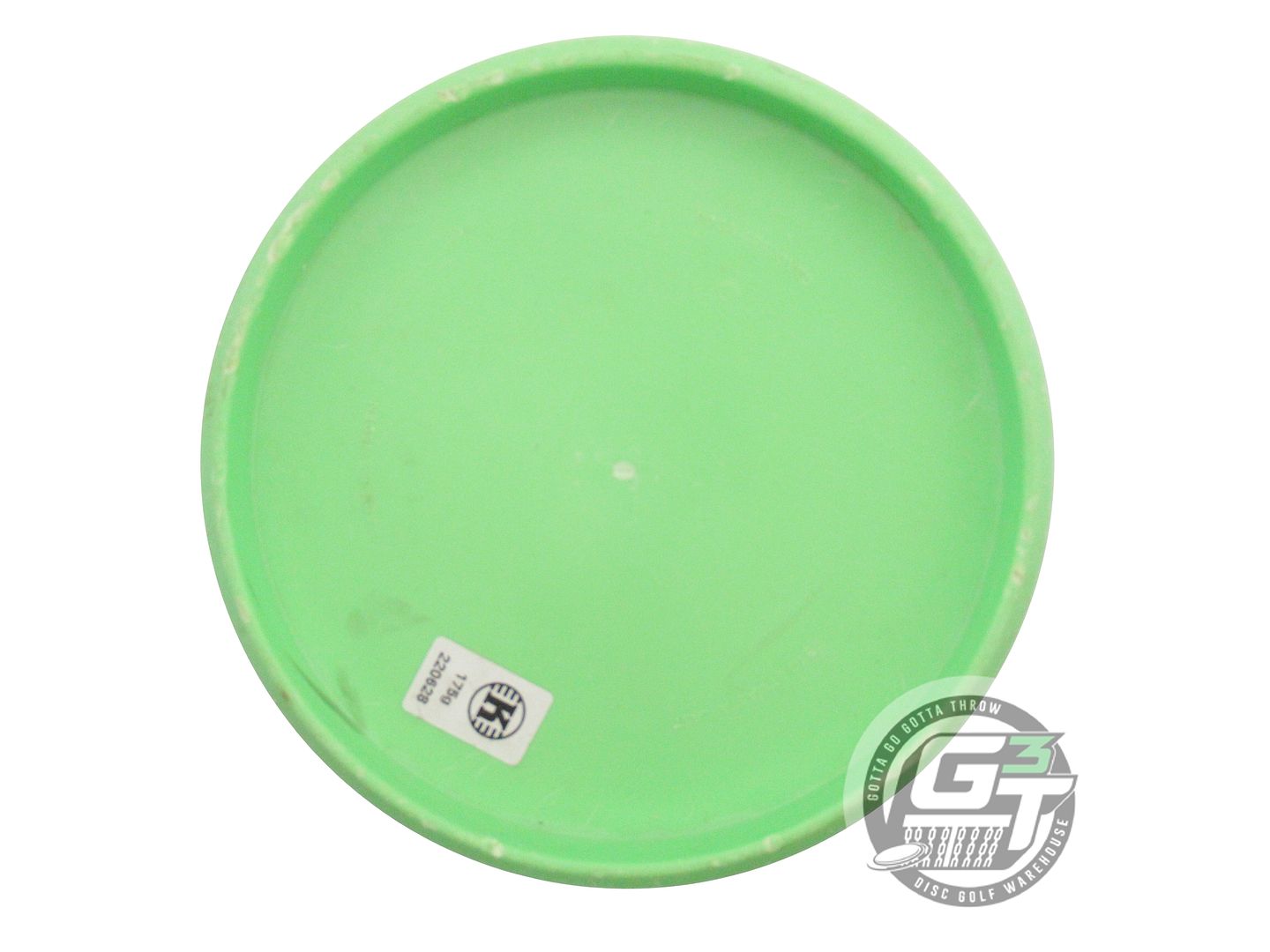 USED Kastaplast K3 Hard Reko 175g Lime Silver Foil A Putter Golf Disc