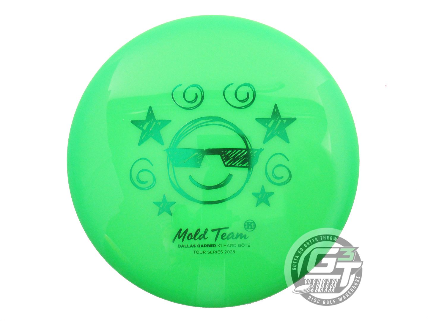 Kastaplast Limited Edition 2025 Team Series Dallas Garber K1 Hard Gote Midrange Golf Disc (Individually Listed)