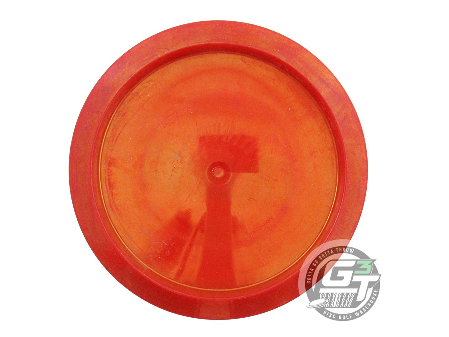 USED Latitude 64 Opto Falchion 171g Red Gold Glitter Foil Fairway Driver Disc