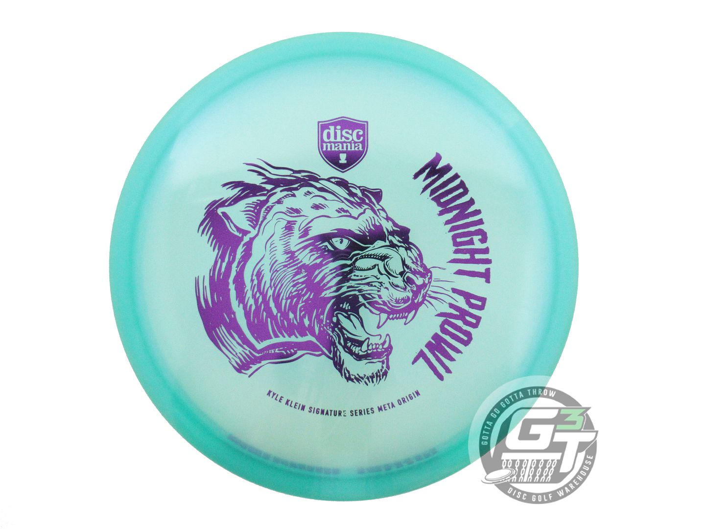 USED DiscMania MIDNIGHT PROWL Meta Origin 173g Seafoam Midrange Golf Disc
