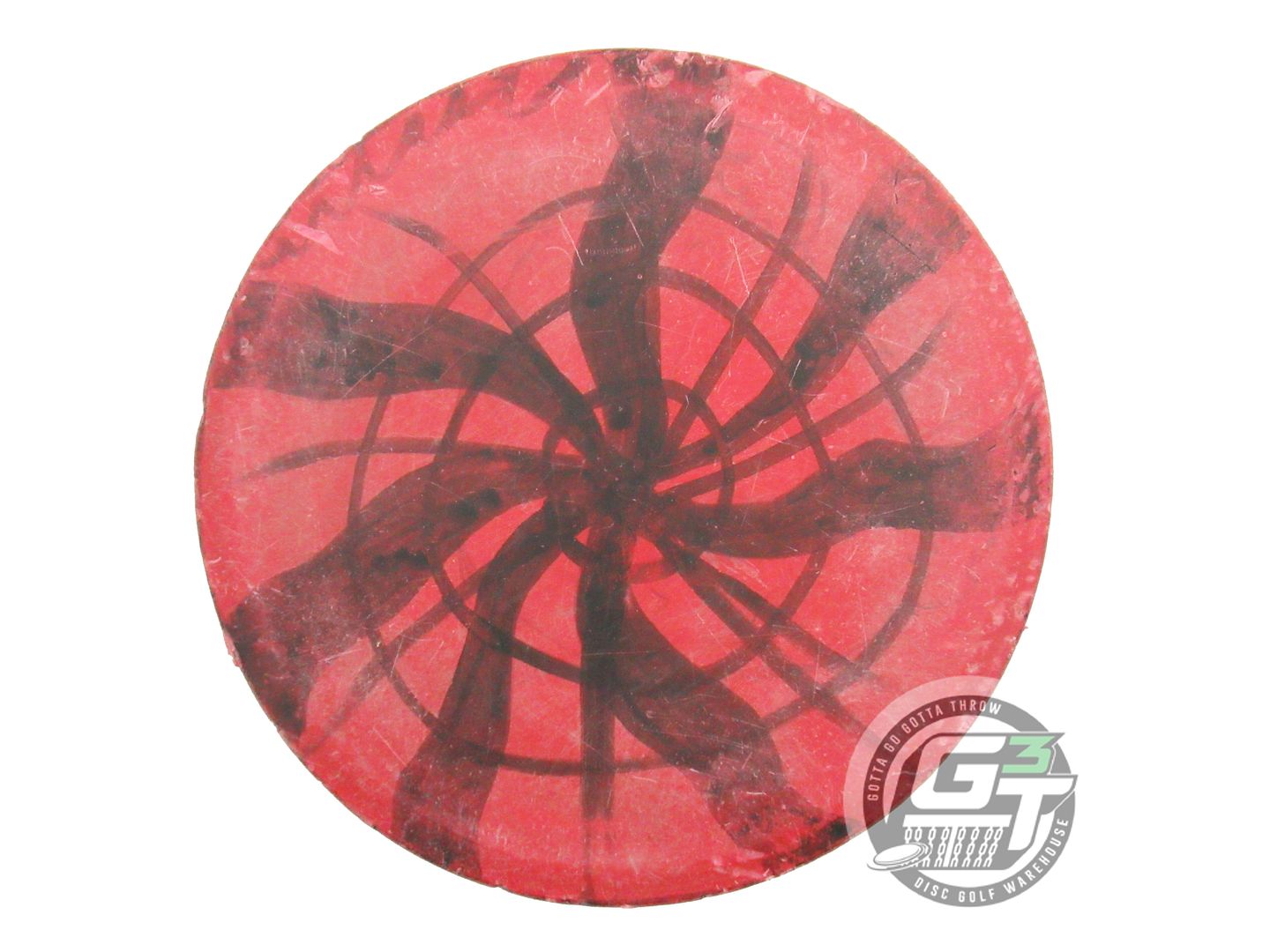 USED Innova DX Cobra 167g Red SHARPIED TO DEATH Midrange Golf Disc