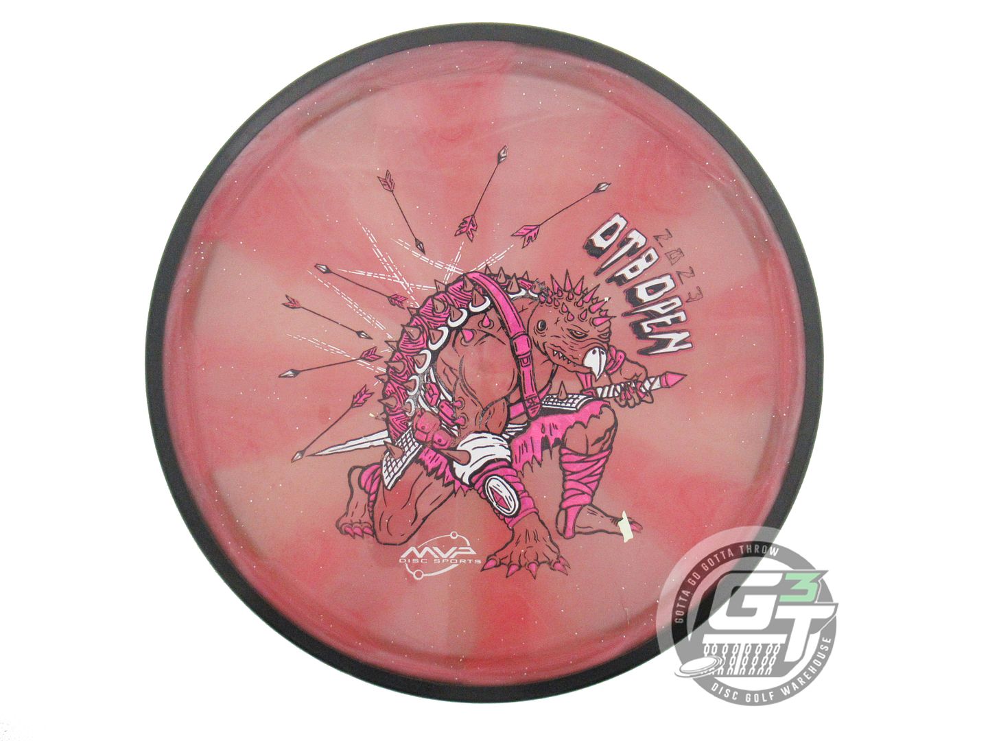 USED MVP Disc Sports [OTB] Proton Soft Deflector 177g Pink Midrange Golf Disc