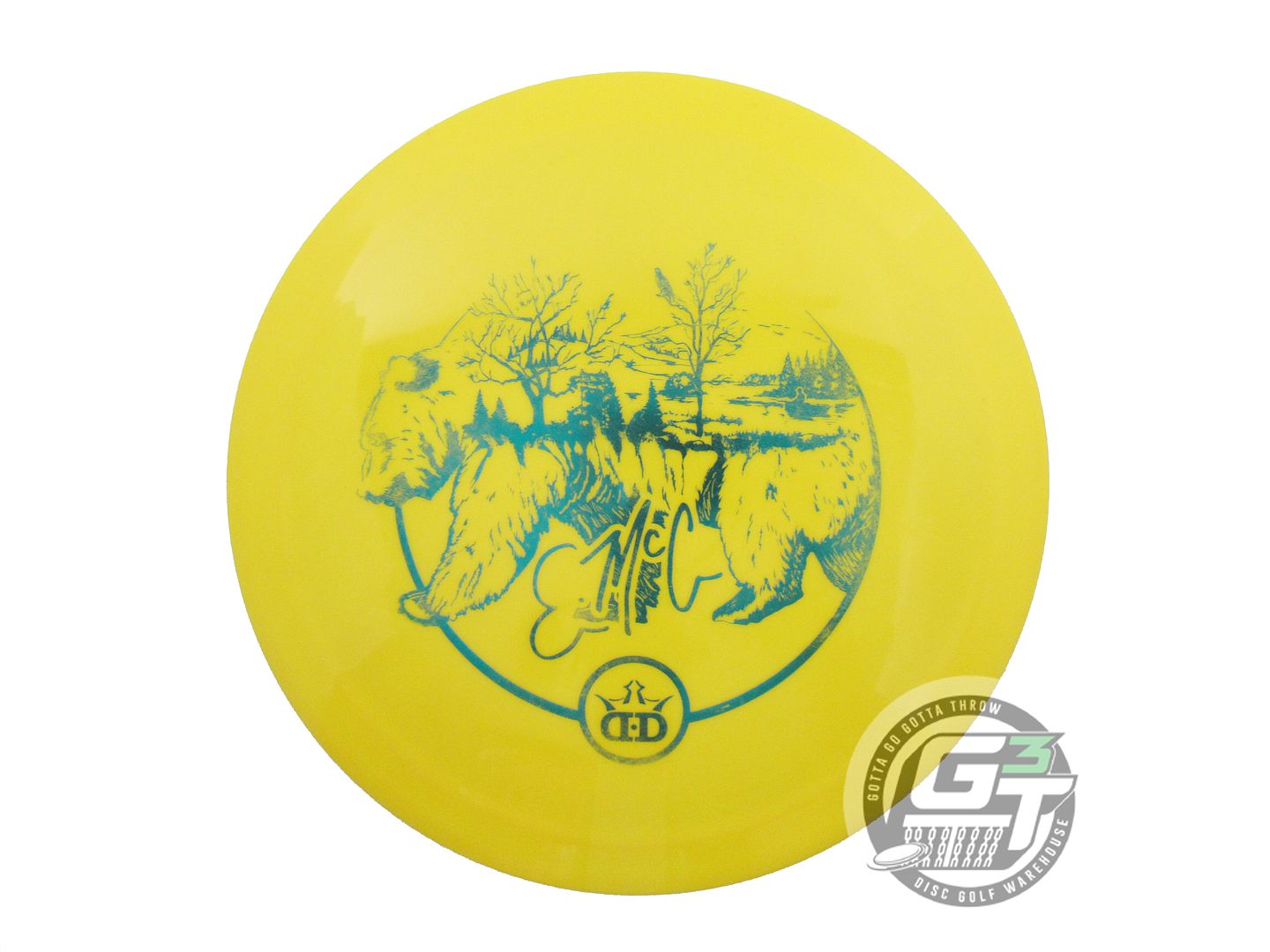 USED Dynamic Discs [McCABE] Fuzion Vandal 173g Yellow Distance Driver Golf Disc