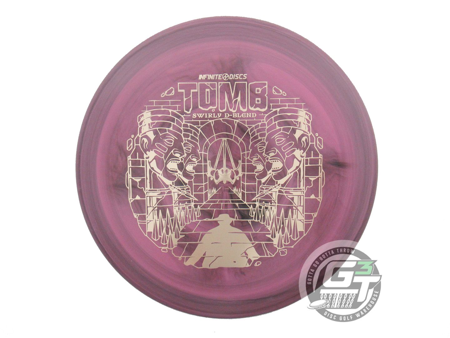 Infinite Discs Swirly D-Blend Tomb Putter Golf Disc (Individually Listed)