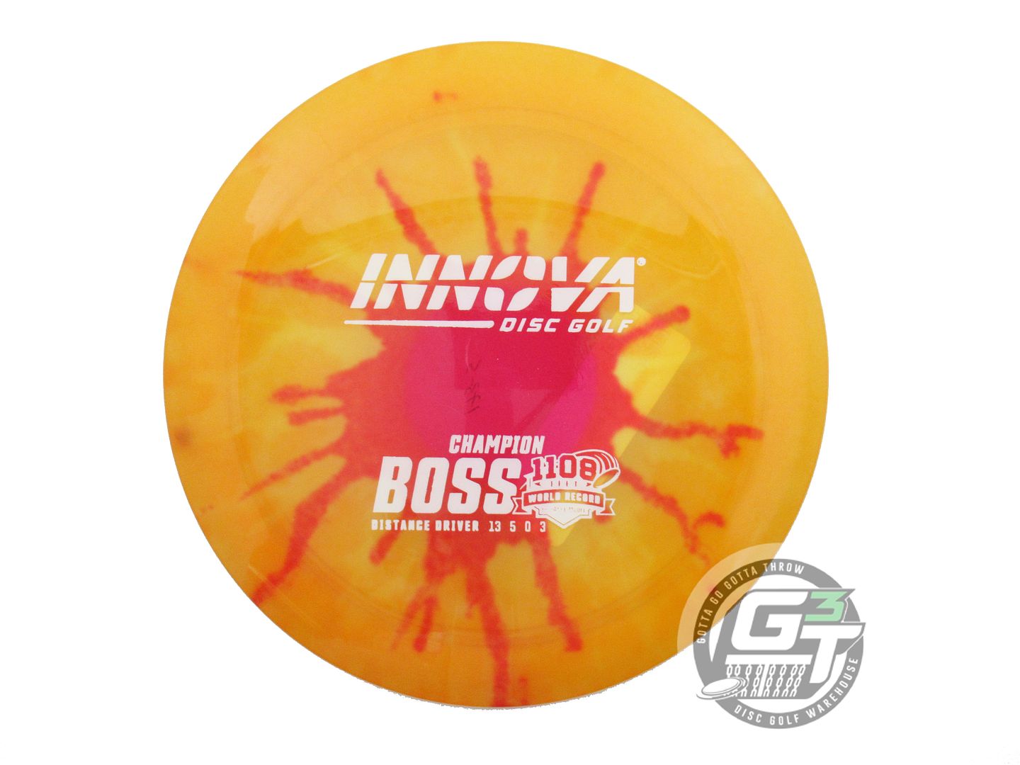 Innova I-Dye Champion Boss Distance Driver Golf Disc (Individually Listed)