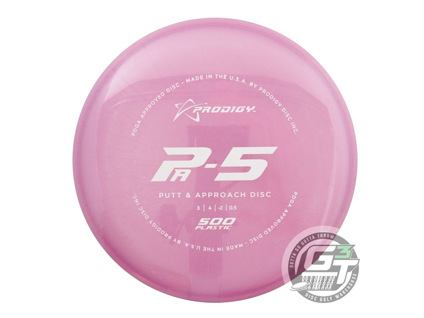 Prodigy 500 Series PA5 Putter Golf Disc (Individually Listed) - Gotta Go Gotta Throw