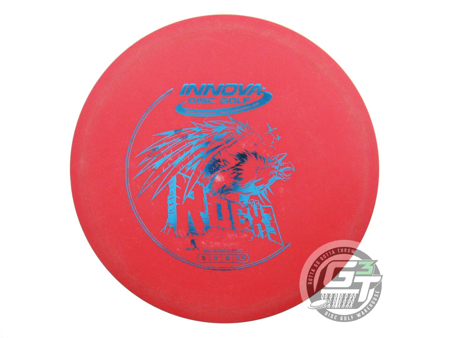 USED Innova DX RocX3 175g Red Blue Foil Midrange Golf Disc