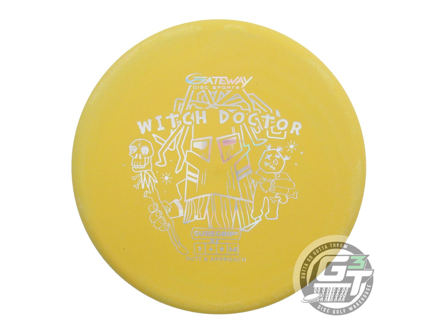 Gateway Sure Grip Super Stupid Soft Witch Doctor Putter Golf Disc (Individually Listed)