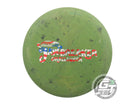 USED Discraft Jawbreaker Challenger 174g Army Green Flag Foil Putter Golf Disc