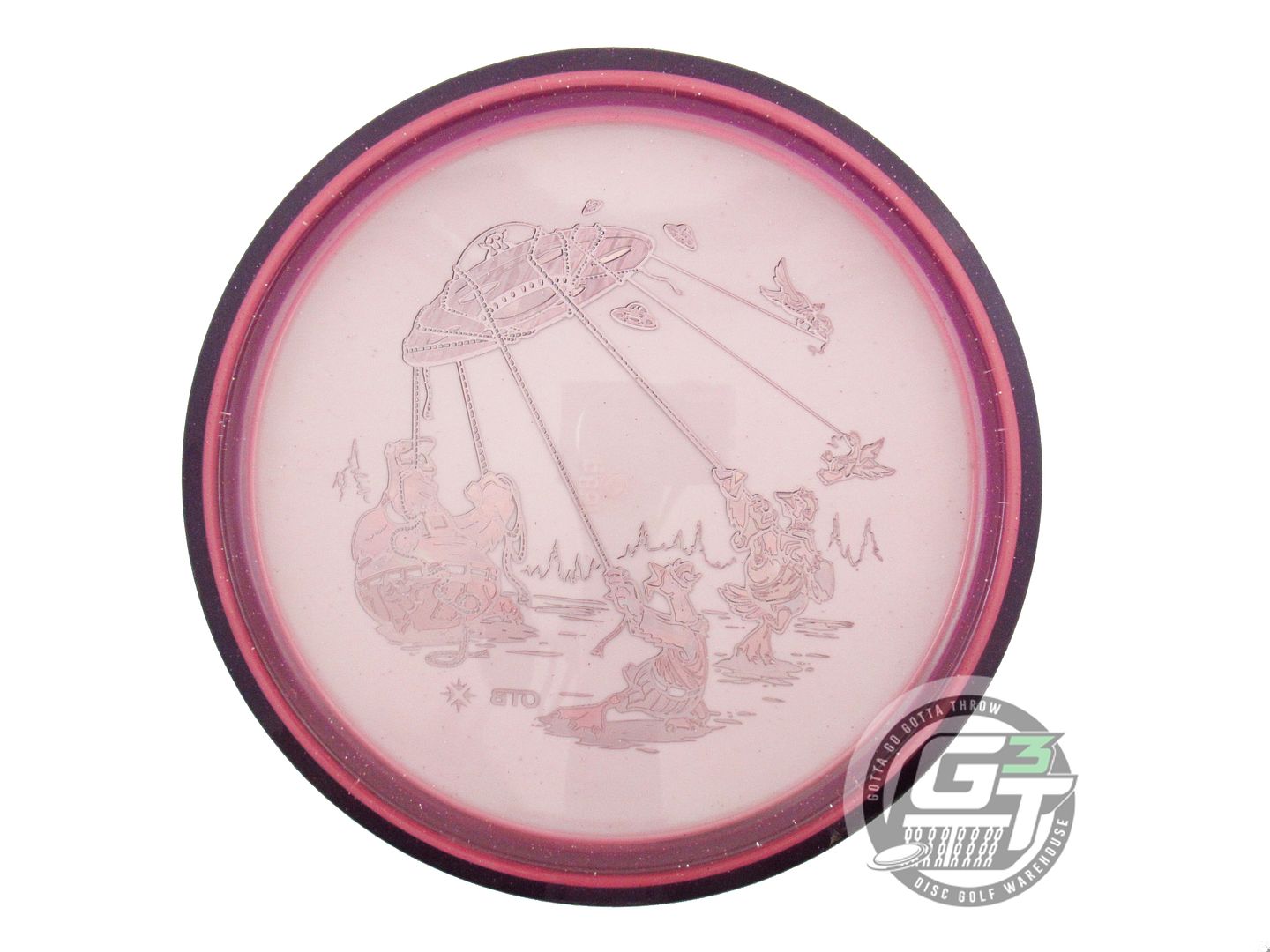 USED Axiom Discs [OTB] Prism Proton Soft Hex 168g Pink DFX Midrange Golf Disc
